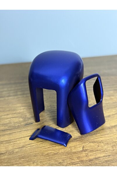 LUXE AKSESUAR Honda Civic Fc5 / Fk7 Matte Blue Gear Shift Knob Cover Protection Set of 3 (Sedan & Hatchback)