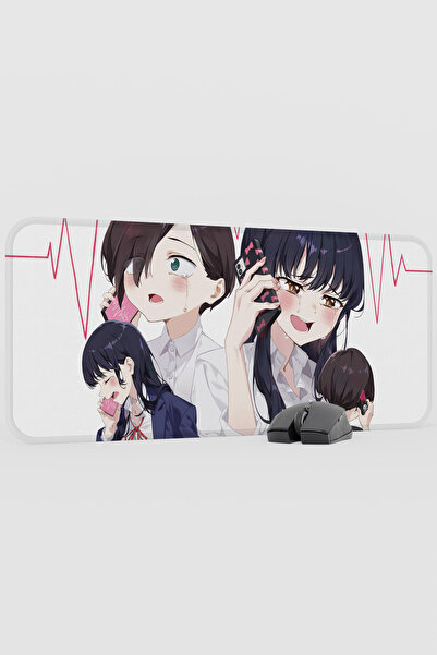 mousepad bastir Boku No Kokoro No Yabai Yatsu Anime V5 - 70X30 XL Gaming Rubb...