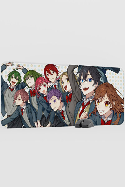mousepad bastir horimiya Anime V1 - 90x40 XXL Gaming Rubber Anti-alunecare Mo...