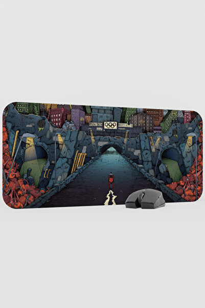 mousepad bastir أكيرا أنيمي V3 - لوحة ماوس مطاطية للألعاب مقاس 70×30 سم مع قا...