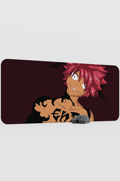 mousepad bastir لوحة ماوس كبيرة الحجم من فيري تيل أنيمي V2 - مقاس 90×40 سم، م...