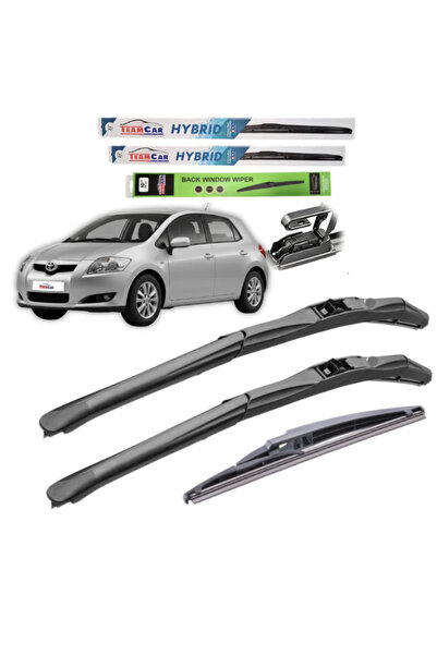 TEAMCAR Ștergătoare de parbriz Toyota Auris 5 uși (2006-2012) Set complet hibrid