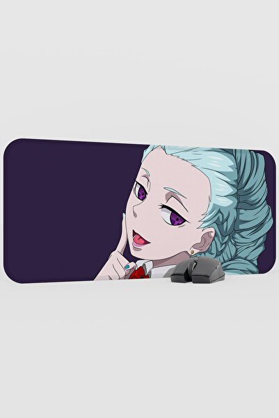 mousepad bastir لوحة ماوس ألعاب كبيرة الحجم من المطاط غير قابلة للانزلاق بتصم...