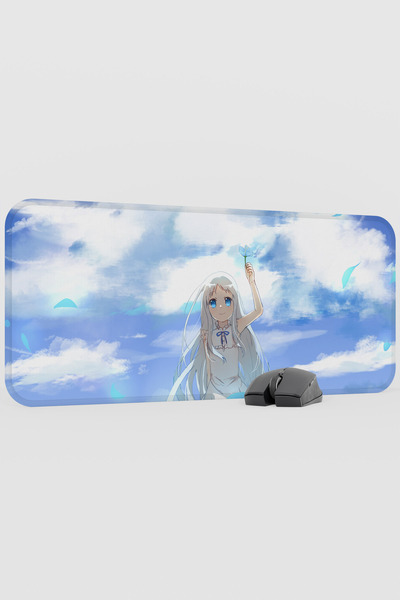 mousepad bastir Anohana Anime V2 - 70x30 XL لوحة ماوس مطاطية للألعاب غير قابل...