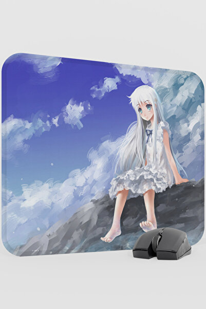 mousepad bastir Anohana Anime V4 - 48X40 XL Gaming Rubber Non-Slip Base Mouse...