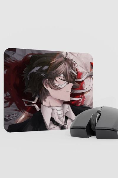 mousepad bastir بساط ماوس مطاطي غير قابل للانزلاق من bungou stray dogs Anime ...