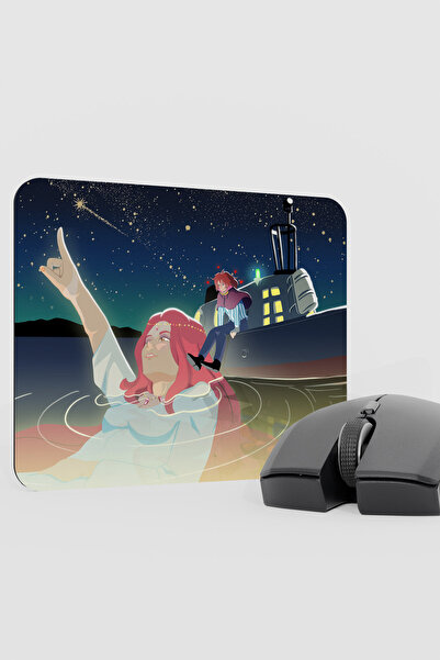 mousepad bastir لوحة ماوس أنيمي بونيو V4 - 22×18 بوصة للألعاب مع قاعدة مطاطية...