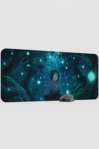 mousepad bastir لوحة ماوس ناروتو ساسكي أنيمي V5 - مقاس 90×40 سم كبيرة الحجم ل...