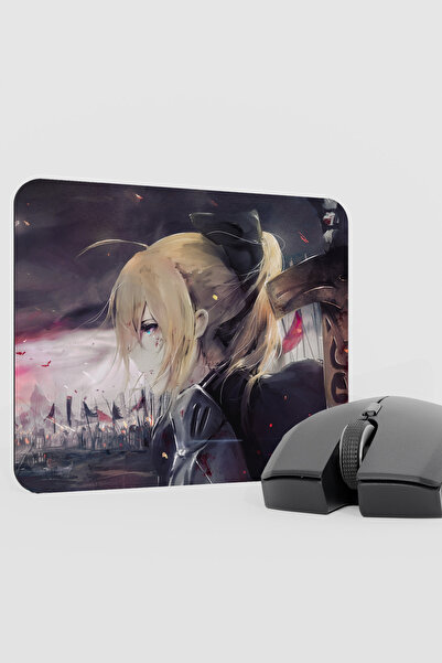 mousepad bastir Fate Anime V5 - 22X18 وسادة ماوس مطاطية مضادة للانزلاق للألعاب