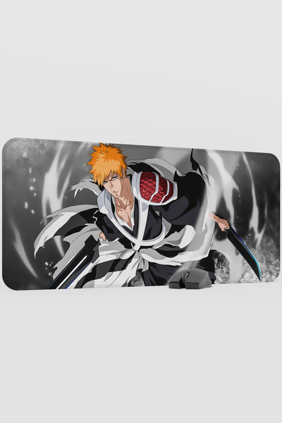 mousepad bastir Bleach Anime V1 - 90X40 XXL Gaming Rubber Non-Slip Base Mouse...
