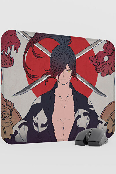 mousepad bastir Dororo Anime V1 - 48X40 XL Gaming Rubber Non-Slip Base Mouse ...