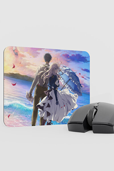 mousepad bastir Violet Evergarden Anime V2 - 22X18 Gaming Rubber Non-Slip Bas...