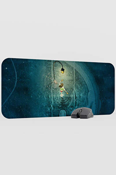 mousepad bastir Miyazaki Anime V4 - 70X30 XL Gaming Rubber Non-Slip Base Mous...
