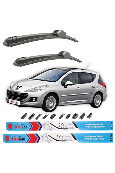 TEAMCAR Ștergătoare de parbriz Peugeot 207 SW (2006-2014) față