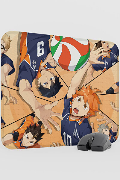 mousepad bastir Haikyuu Anime V3 - 48X40 XL Gaming Rubber Non-Slip Base Mouse...
