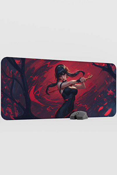 mousepad bastir Spy × Family Anime V2 - 90x40 XXL Gaming Kauçuk Kaymaz Taban ...
