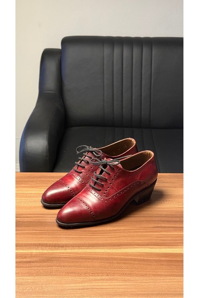 öztürkshoes أحذية فيرز سيجنتشر - أحذية كعب بيضاوي للنساء من كوين