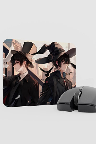 mousepad bastir Guimi Zhi Zhu Anime V5 - 22X18 Gaming Rubber Non-Slip Base Mo...