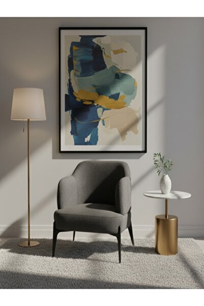 BEC13 Modern chair with a velvet finish and metal legs