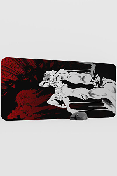 mousepad bastir Devilman Crybaby Anime V4 - 90X40 XXL Gaming Rubber Non-Slip ...
