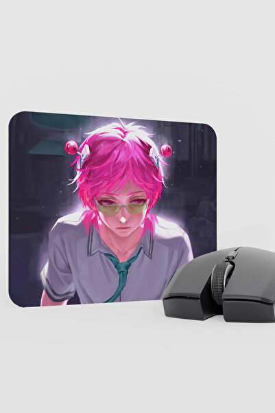 mousepad bastir Saiki Kusuo Anime V3 - 22X18 Gaming Rubber Non-Slip Base Mous...