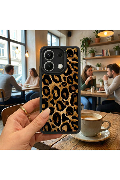 OSG Redmi Note 13 Pro 4g Compatible Leopard Pattern Shock Protective Premium Phone Case