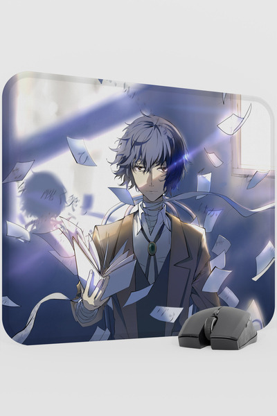mousepad bastir بساط ماوس مطاطي غير قابل للانزلاق من bungou stray dogs Anime ...