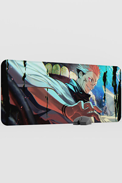 mousepad bastir Jujutsu Kaisen Anime V1 - 90X40 XXL Gaming Rubber Non-Slip Ba...