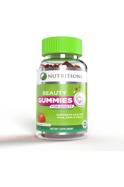 NUTRITIONL Beauty Gummies For Adult Gummies 60 Gummies
