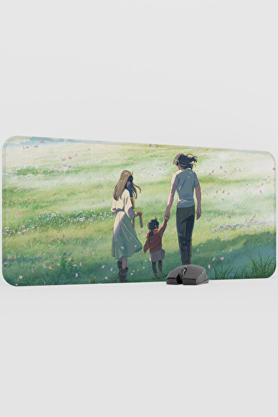 mousepad bastir Suzume Anime V2 - 90X40 XXL Gaming Rubber Non-Slip Base Mouse...