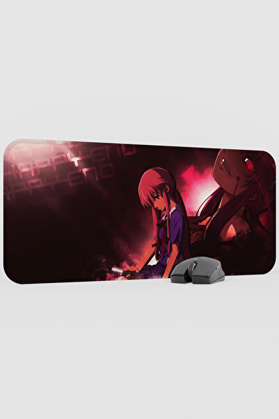 mousepad bastir Mirai Nikki Anime V1 - 70x30 XL Gaming Mouse Pad cu bază anti...