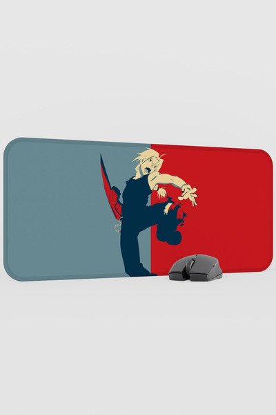 mousepad bastir Fullmetal Alchemist Anime V4 - 70x30 XL Gaming Kauçuk Kaykay ...