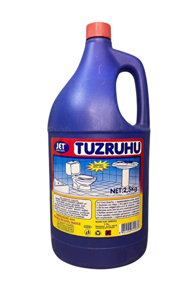 Jet Kimya Jet Güçlü Tuz Ruhu 2.5 Kg