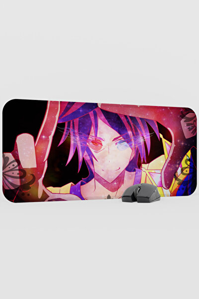 mousepad bastir لوحة ماوس أنيمي No Game No Life الإصدار الثالث - مقاس 70×30 س...