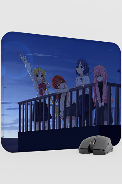 mousepad bastir Bochi the Rock Anime V5 - 48X40 XL Gaming Rubber Non-Slip Bas...