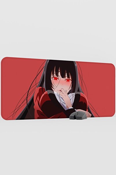 mousepad bastir Kakegurui Anime V5 - 90x40 XXL لوحة ماوس مطاطية للألعاب غير ق...