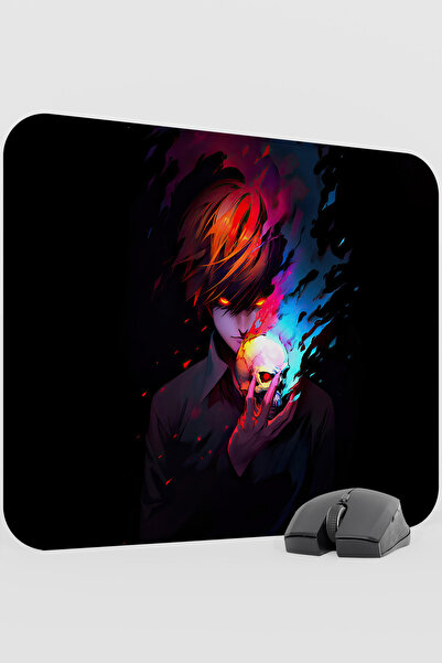 mousepad bastir Death Note Anime V3 - 48X40 XL Gaming Mouse Pad cu bază anti-...