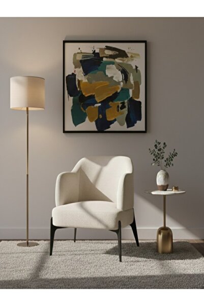 BEC13 Modern chair with a velvet finish and metal legs