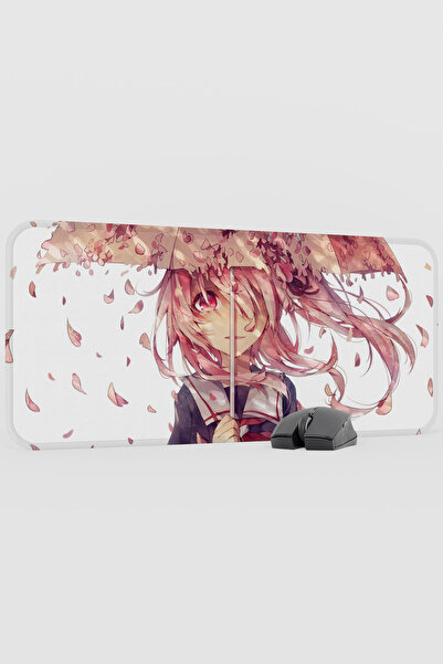 mousepad bastir Mirai Nikki Anime V4 - 70X30 XL Gaming Rubber Non-Slip Base M...