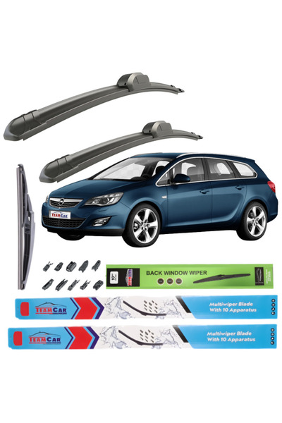 TEAMCAR Υαλοκαθαριστήρες OPEL ASTRA J CARAVAN, SPORTS TOURER (20092015) Πλήρε...