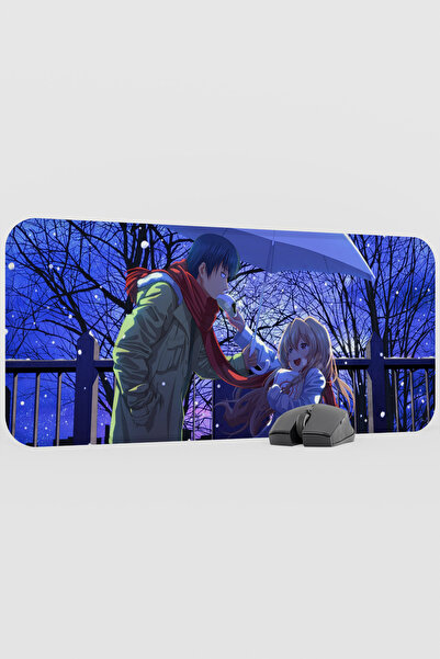 mousepad bastir Toradora Anime V4 - 70X30 XL Gaming Rubber Non-Slip Base Mous...