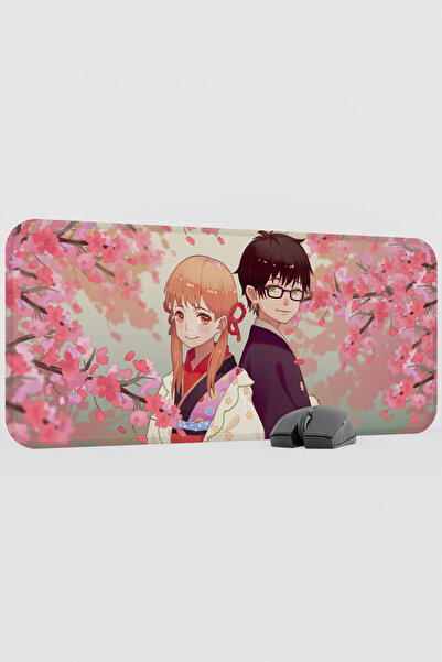 mousepad bastir Sangatsu no Lion Anime V5 - 70x30 XL لوحة ماوس مطاطية للألعاب...