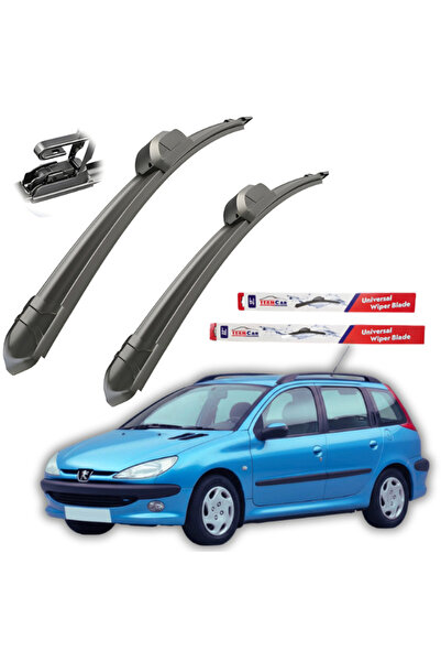TEAMCAR Ștergătoare de parbriz Peugeot 206 (1998-2012) SW (break) Set parbriz...
