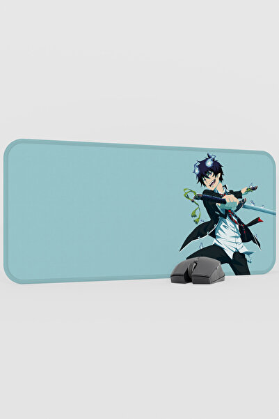 mousepad bastir لوحة ماوس ألعاب كبيرة الحجم من المطاط غير قابلة للانزلاق بتصم...