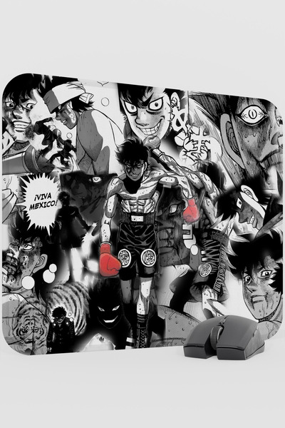 mousepad bastir Hajime No Ippo Anime V1 - 48X40 XL Gaming Rubber Non-Slip Bas...