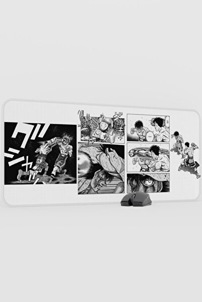 mousepad bastir Hajime No Ippo Anime V5 - 90X40 XXL Gaming Rubber Non-Slip Ba...