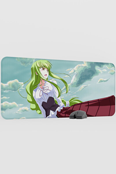 mousepad bastir لوحة ماوس كبيرة الحجم من Code Geass Anime V1 - مقاس 90×40 سم،...