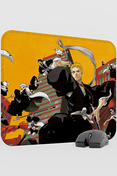 mousepad bastir Bleach Anime V3 - 48X40 XL Gaming Rubber Non-Slip Base Mouse ...
