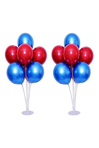 ZENVİVA 2 Pieces Balloon Stand with Legs Set of 7
