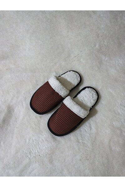 Auris Desenli Peluş Ev Terliği